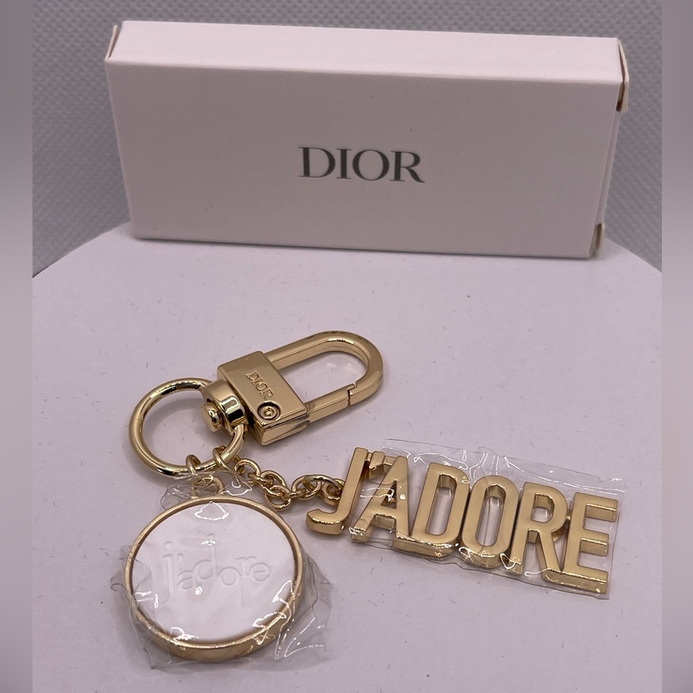 NIB Dior J'adore Beauty bag charm/keychain
